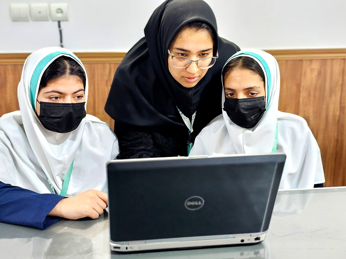 Computer and Graphic Skills program at Raha Foundation