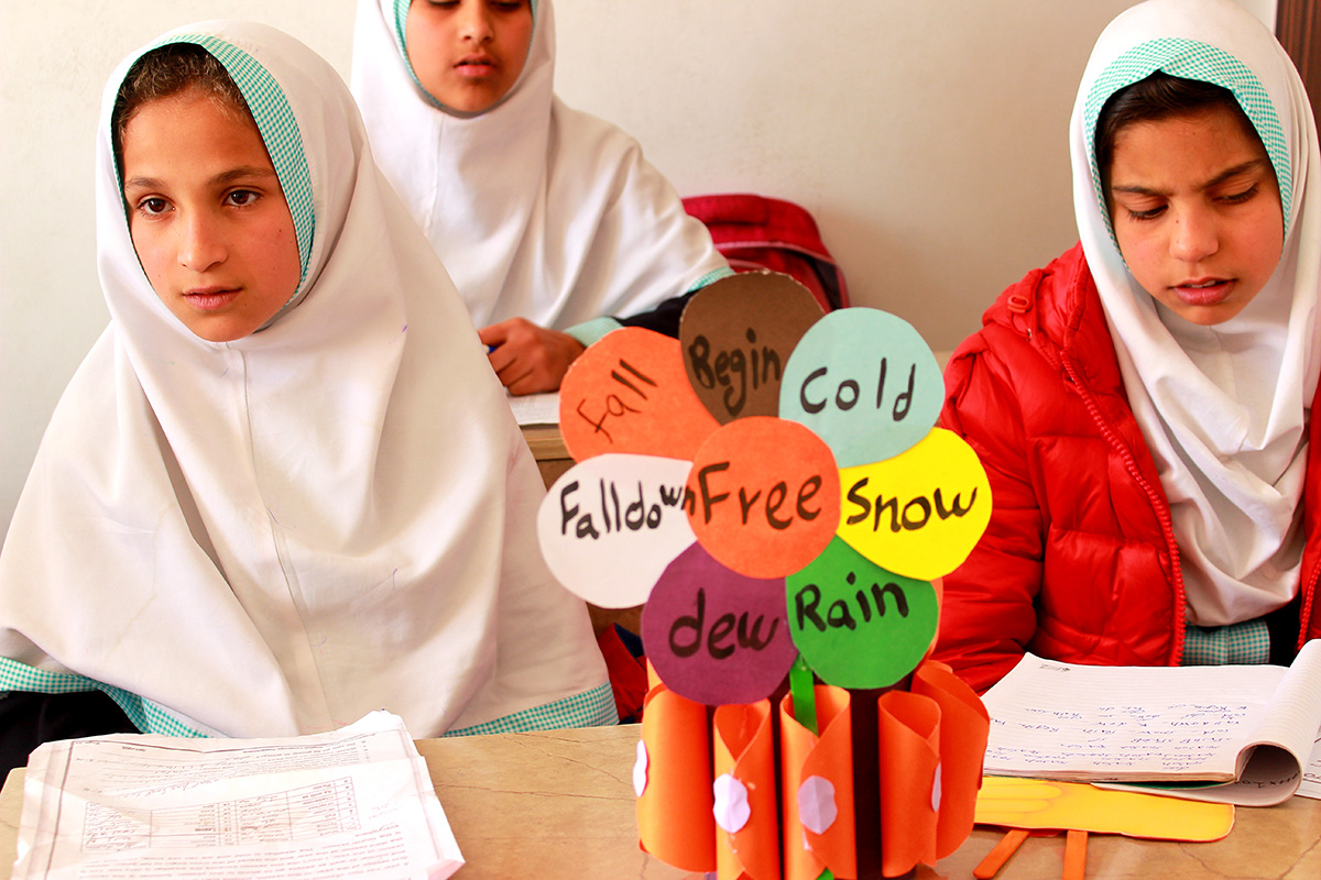 English Language Education program at Raha Foundation