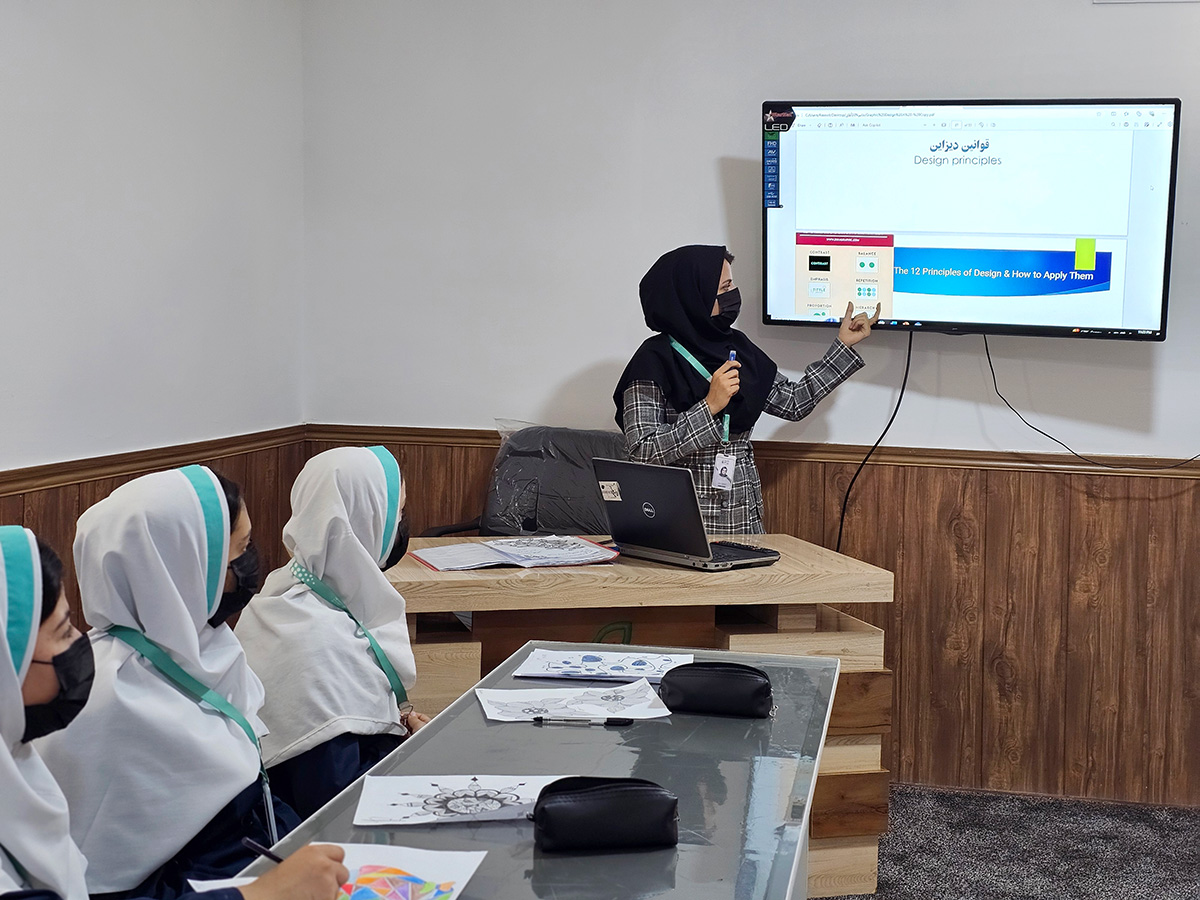 Soheila Afagh Alizada program at Raha Foundation